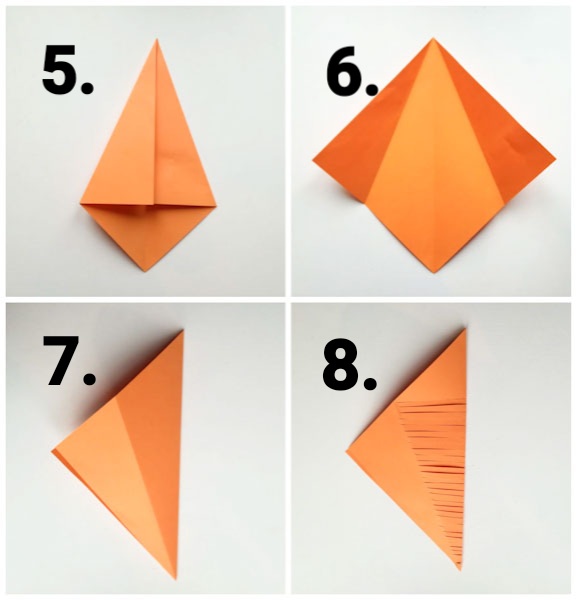 Pesce fluttuante origami - Ghiotto e Pastrocchio