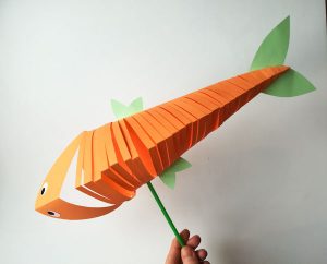 Pesce fluttuante origami - Ghiotto e Pastrocchio
