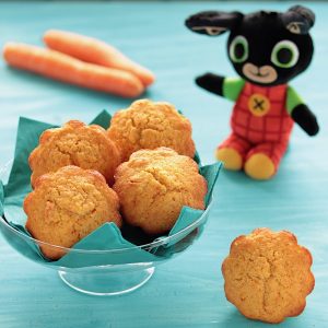 Muffin alle carote di Bing