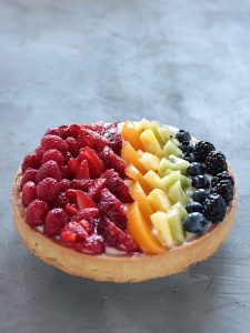 Crostata arcobaleno alla frutta
