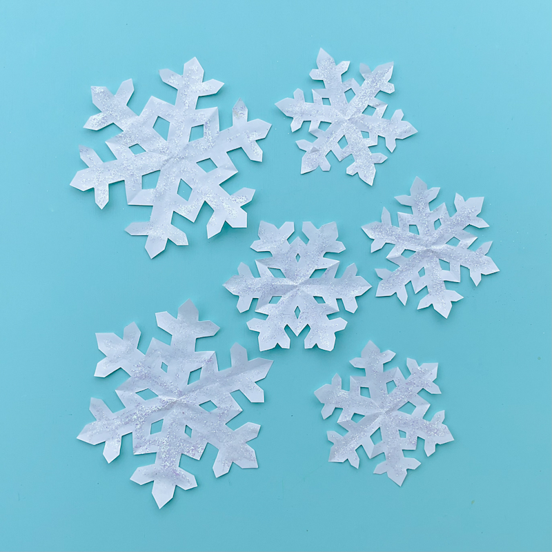 fiocco di neve origami - Ghiotto e Pastrocchio